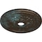 Ekena Millwork Palmetto Medallion (Canopies up to 3 5/8"), 23 5/8"OD x 3 5/8"ID x 1 5/8"P, Bronze Blue Patina CM23PMBBS - alternate 4